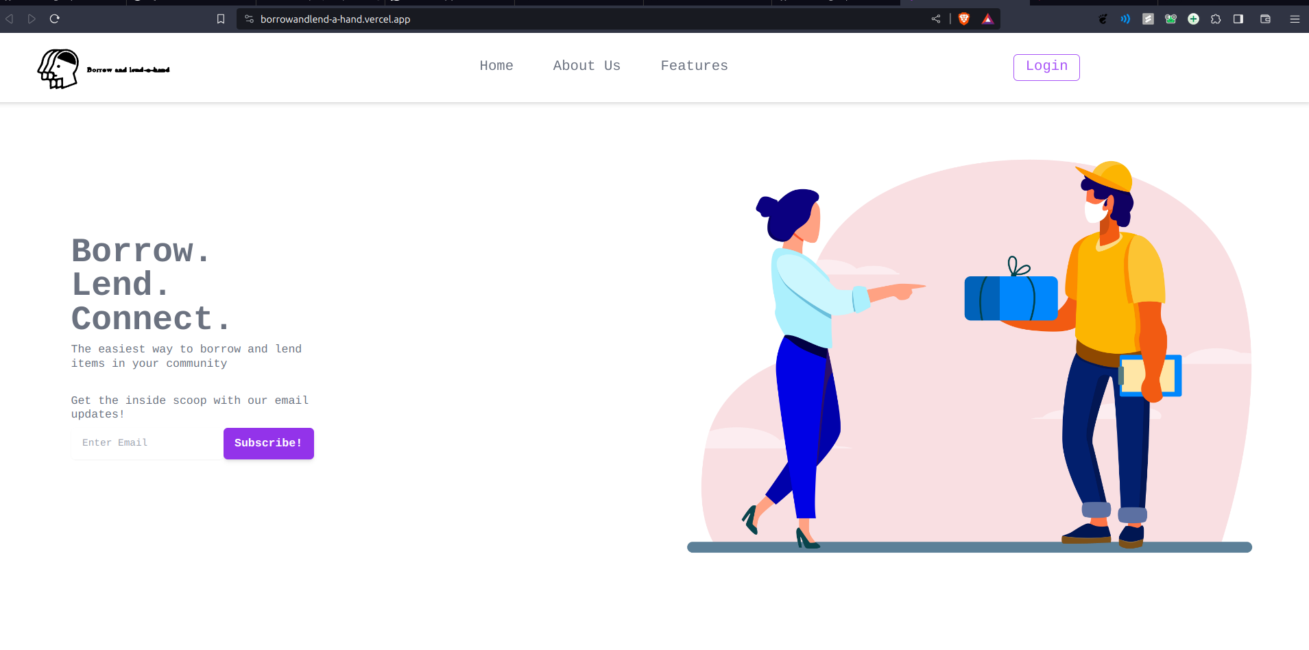 Borrow And Lend-A-Hand